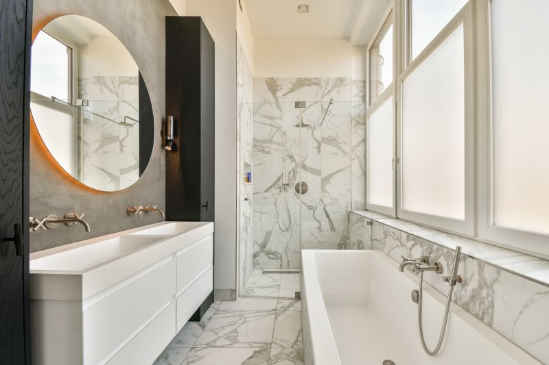 Double Vanity and Storage